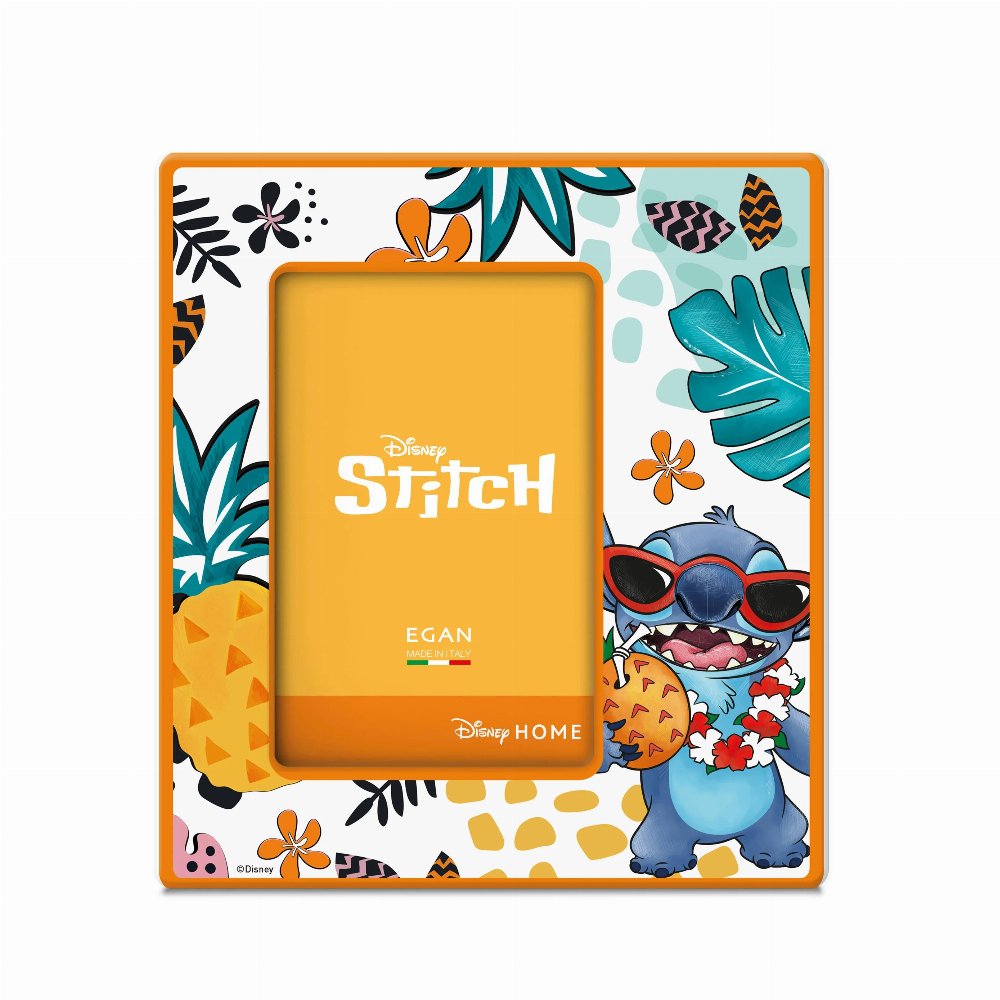 Disney: Lilo & Stitch – White Κορνίζα (20x18cm)