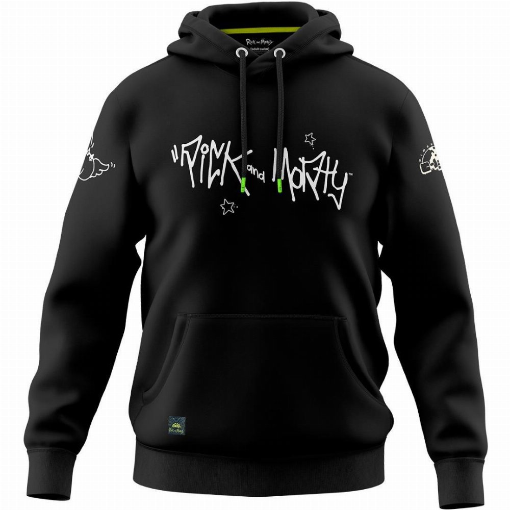 Rick and Morty – Black Φούτερ Hoodie (M)
