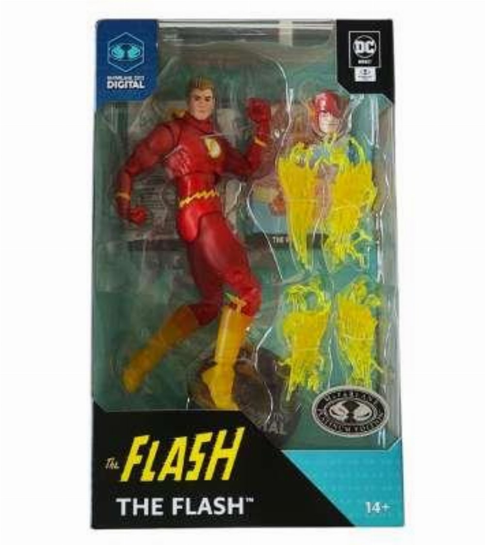 DC Direct – The Flash (Speed Force) Φιγούρα Δράσης (18cm) Platinum Variant