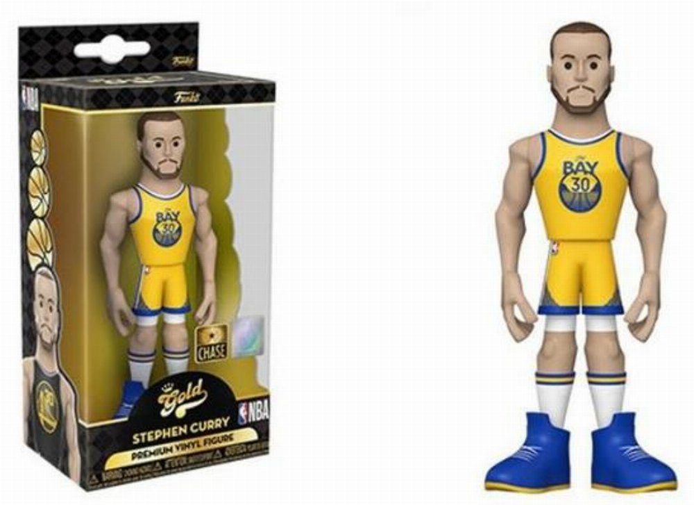Vinyl Gold: NBA: Warriors – Stephen Curry (Chase) Φιγούρα Αγαλματίδιο (13cm)