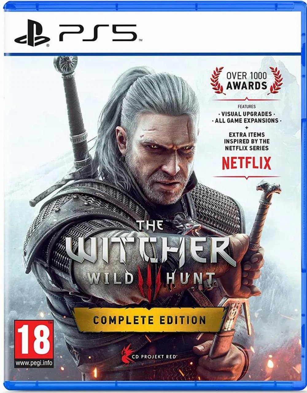 Playstation 5 Game – The Witcher 3: Wild Hunt (Complete Edition)