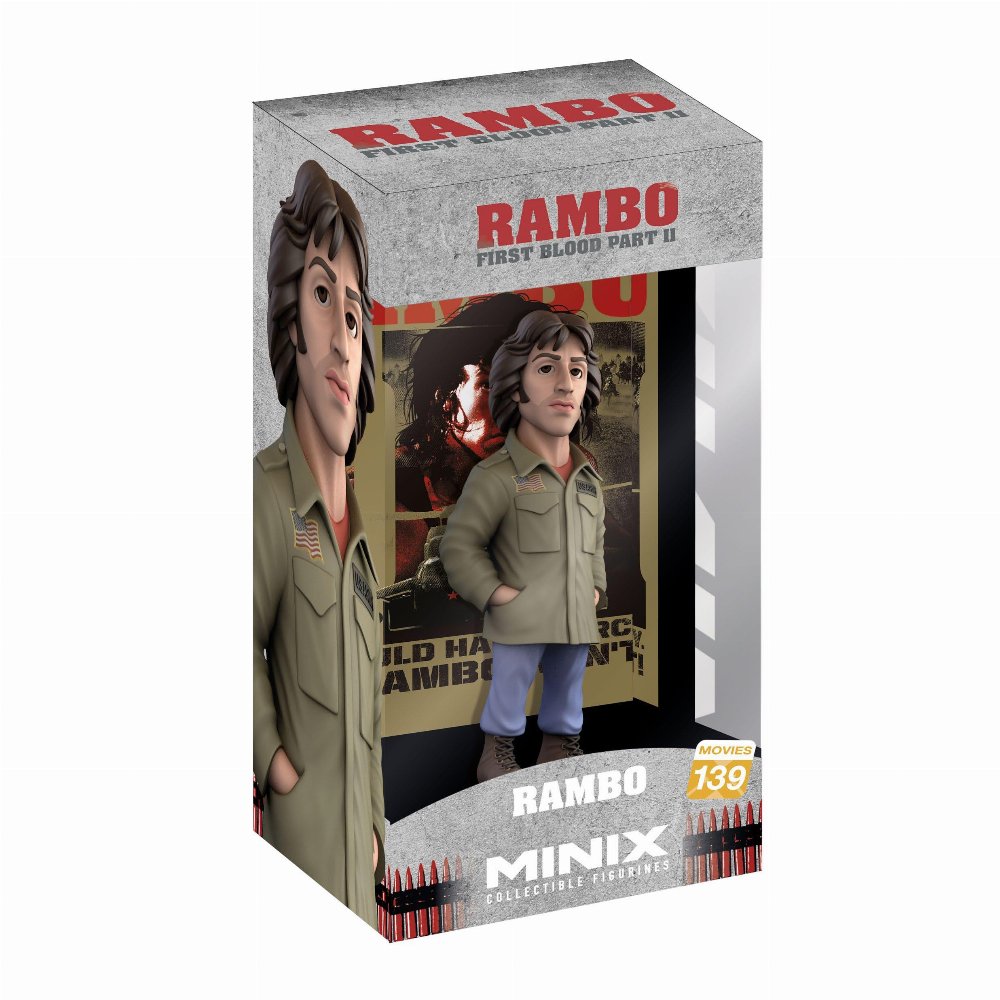 Rambo: Minix – Rambo #139 Φιγούρα Αγαλματίδιο (12cm)