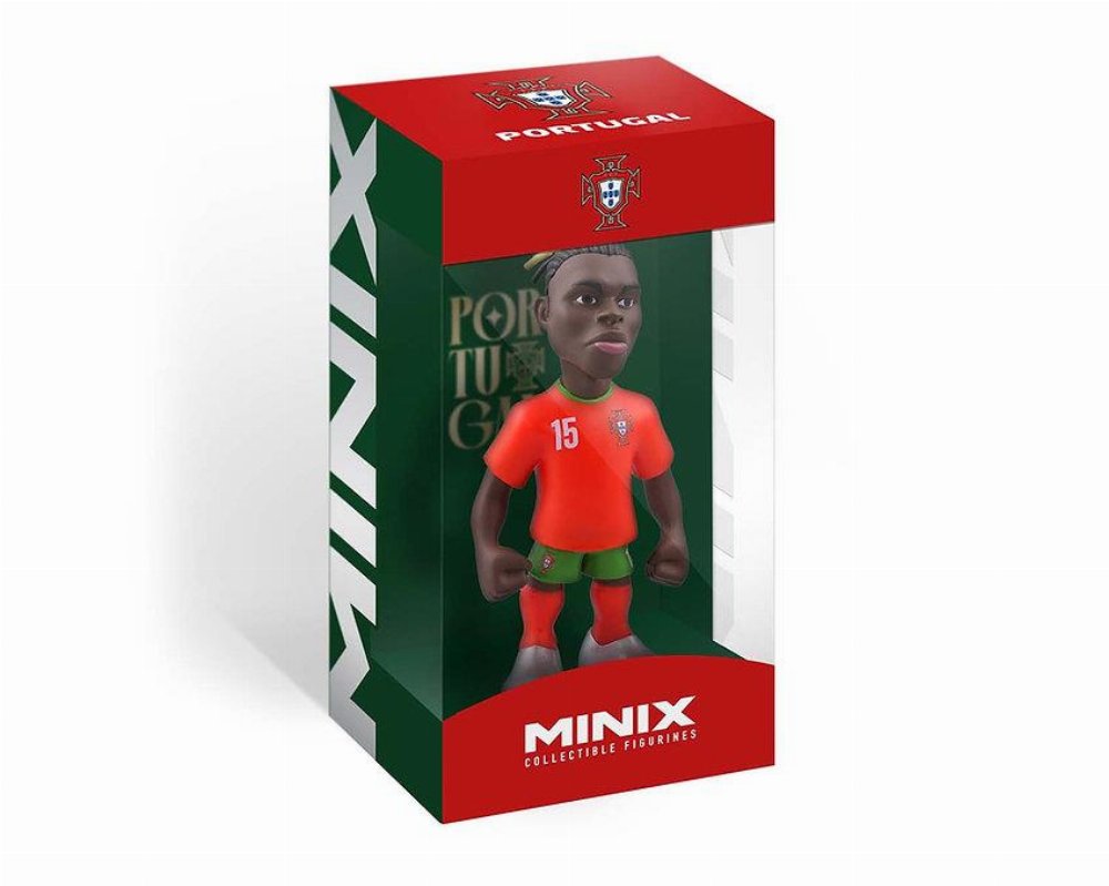 Football Stars: Minix – Rafael Leao (Portugal) Φιγούρα Αγαλματίδιο (12cm)