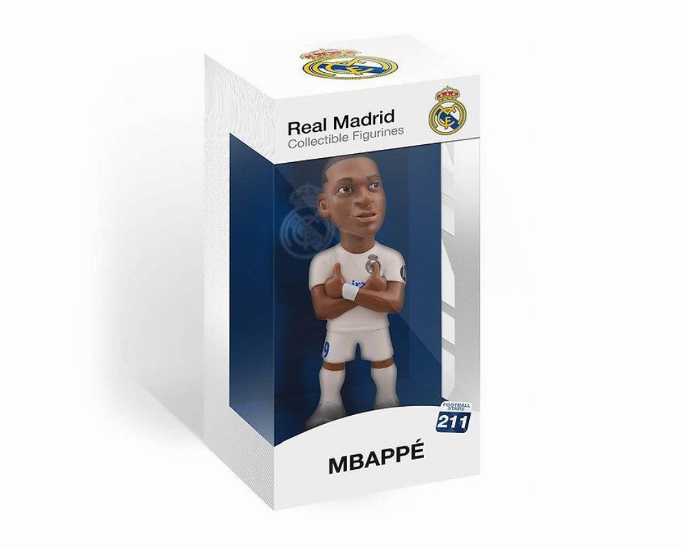 Football Stars: Minix – Mbappe (Real Madrid) #211 Φιγούρα Αγαλματίδιο (12cm)