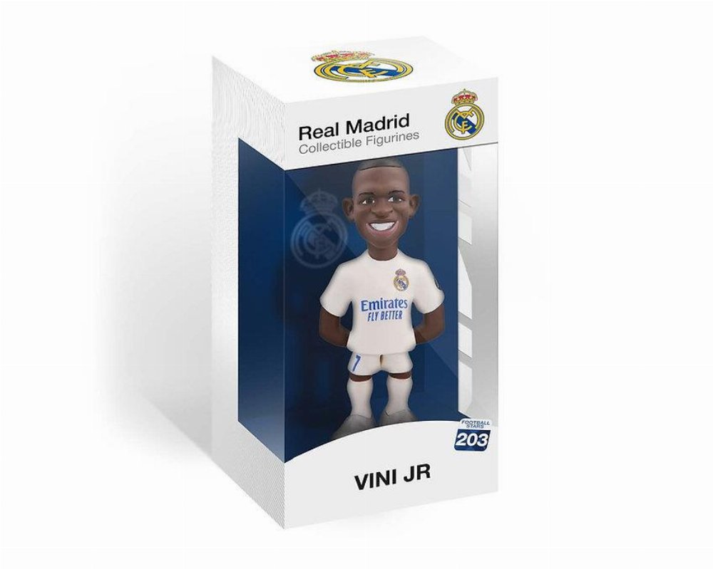 Football Stars: Minix – Vini Jr (Real Madrid) #203 Φιγούρα Αγαλματίδιο (12cm)