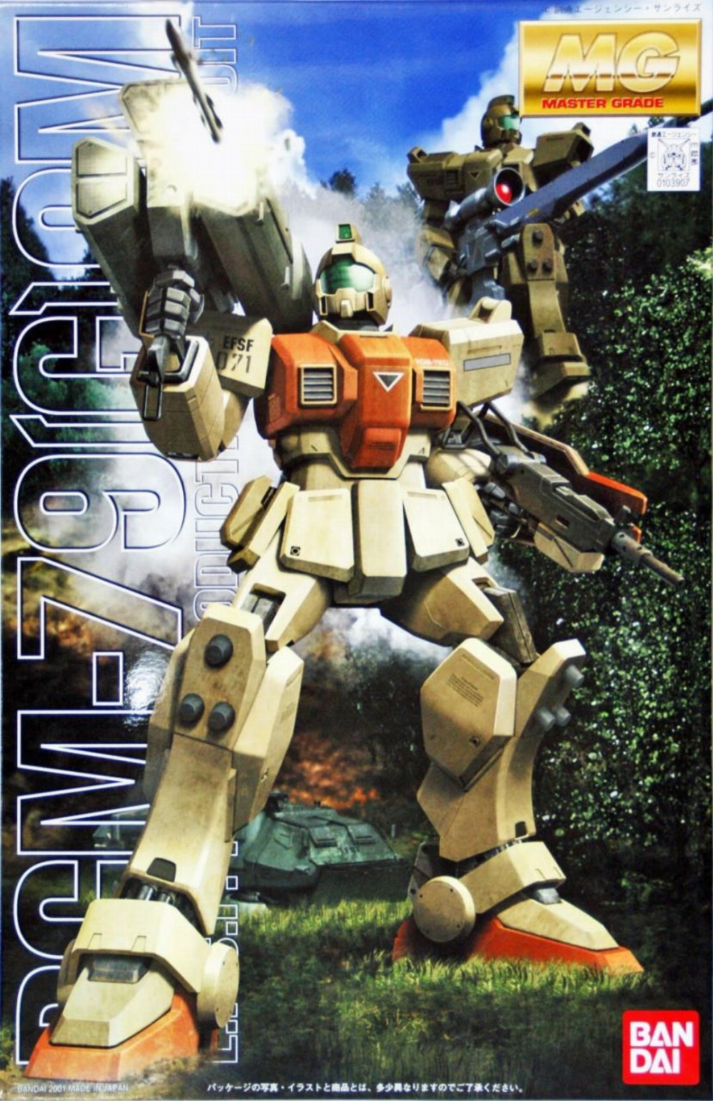 Mobile Suit Gundam – Master Grade Gunpla: RGM-79 (G)GM 1/100 Σετ Μοντελισμού