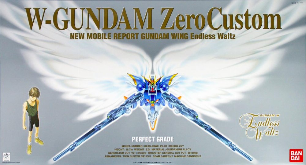 Mobile Suit Gundam – Perfect Grade Gunpla: W-Gundam ZeroCustom 1/60 Σετ Μοντελισμού