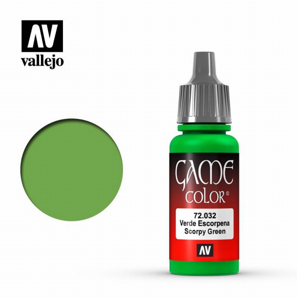 Vallejo Color – Scorpy Green Χρώμα Μοντελισμού (18ml)