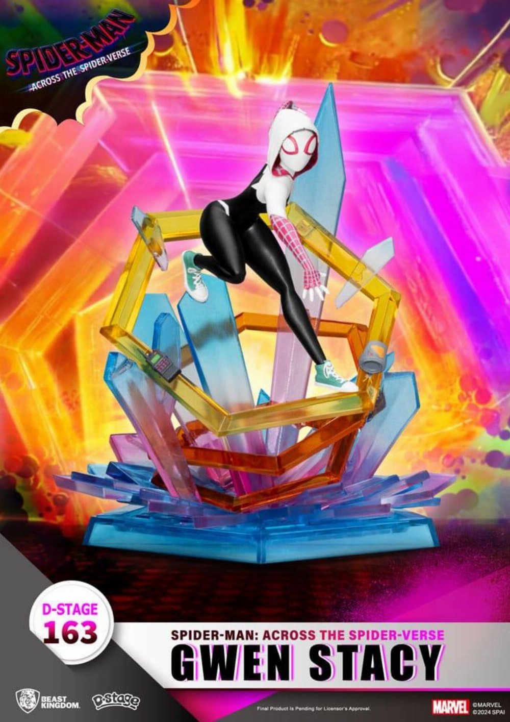 Marvel: D-Stage – Spider-Man: Across the Spider-Verse Gwen Stacy Φιγούρα Αγαλματίδιο (15cm)