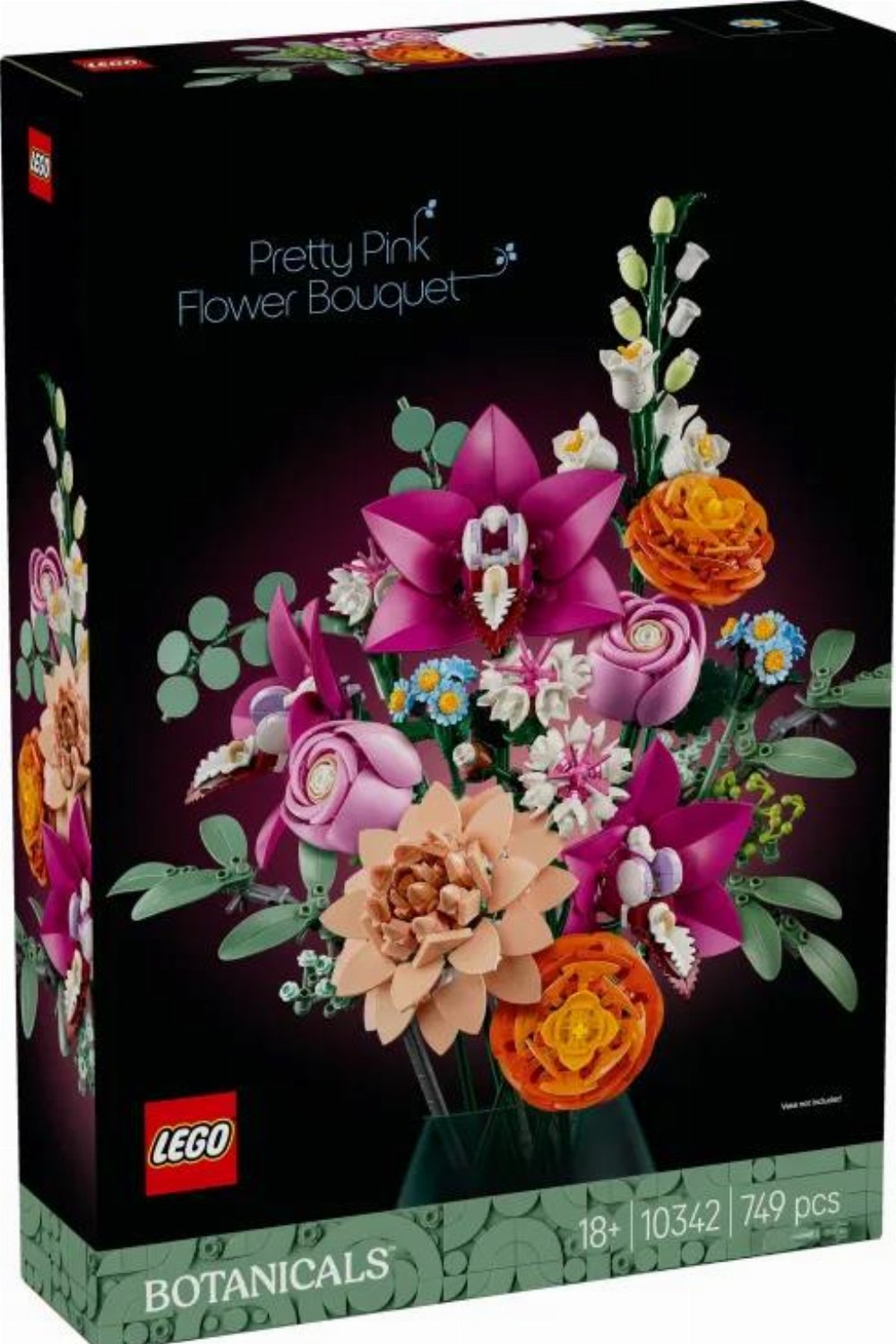 LEGO Botanicals – Pretty Pink Flower Bouquet (10342)