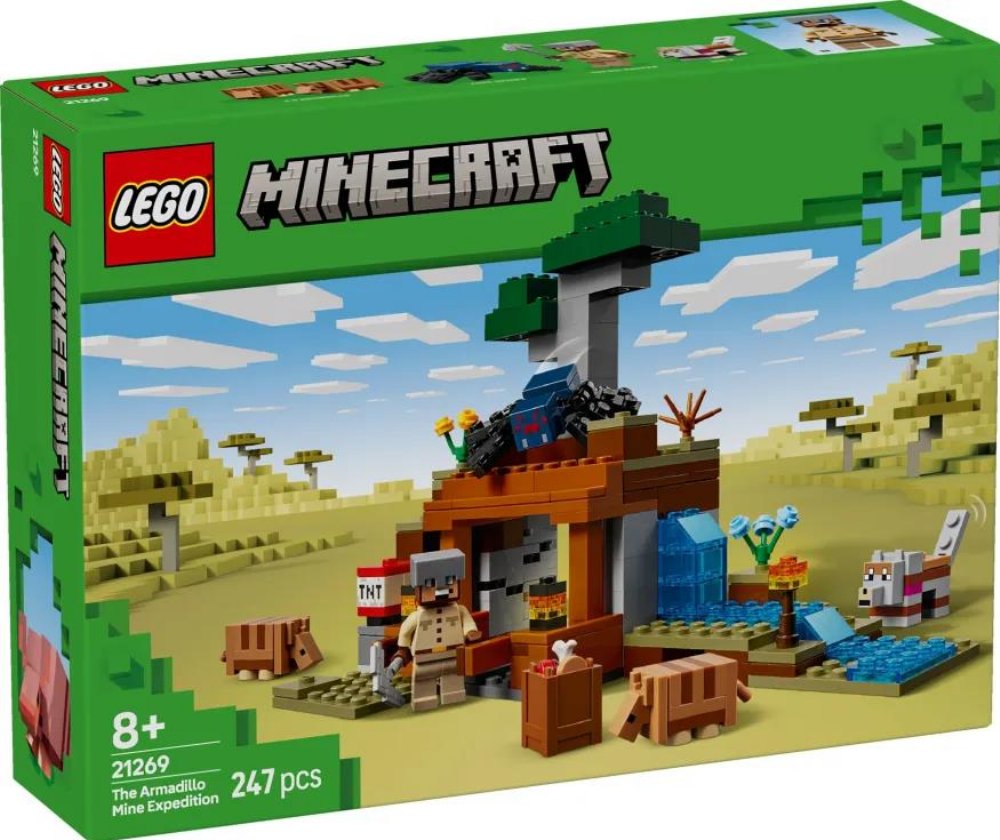 LEGO Minecraft – The Armadillo Mine Expedition (21269)