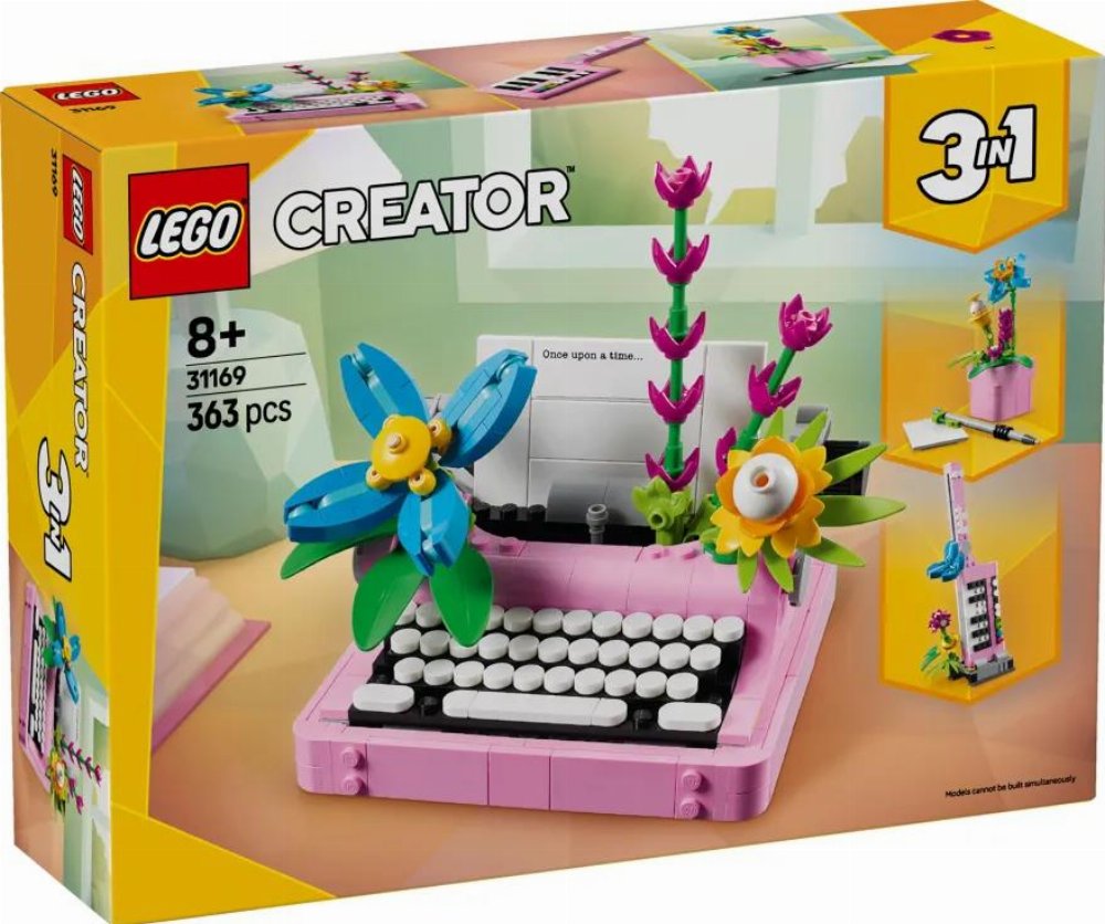 LEGO Creator – Typewriter with Flowers (31169)