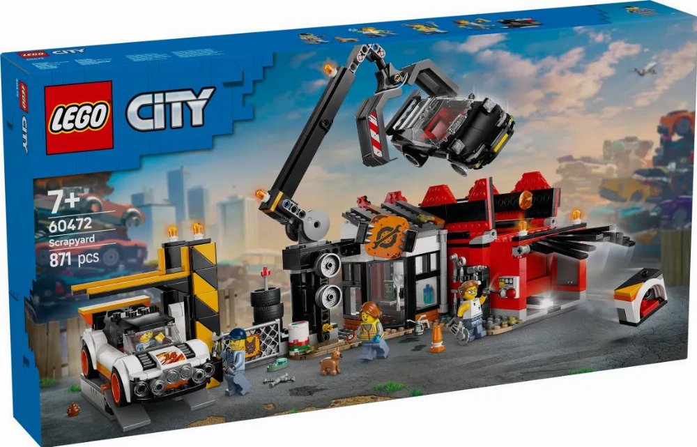 LEGO City – Scrapyard with Cars (60472)