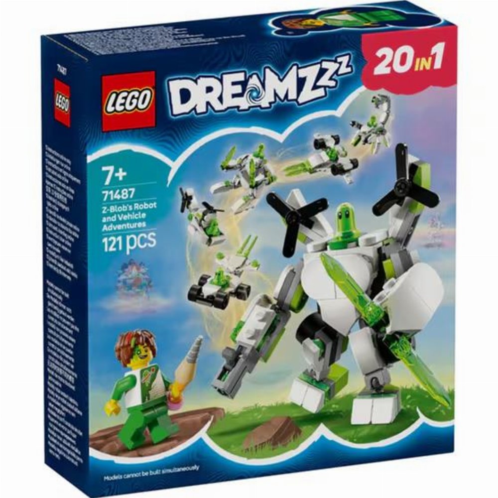 LEGO DreamZzz – Z-Blob’s Robot and Vehicle Adventures (71487)