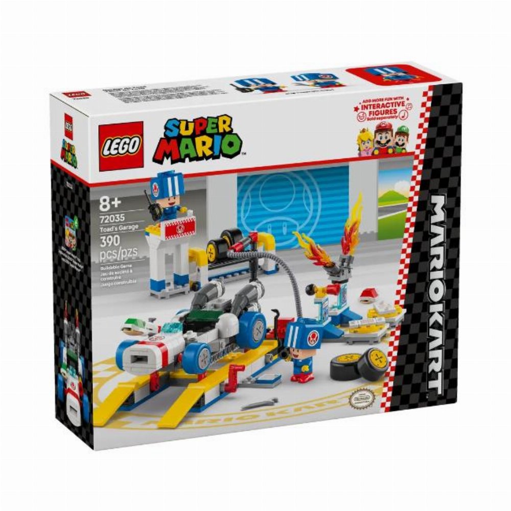 LEGO Super Mario – Mario Kart Toad’s Garage (72035)