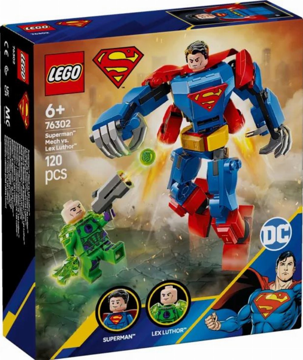 LEGO DC Super Heroes – Superman Mech vs Lex Luthor (76302)