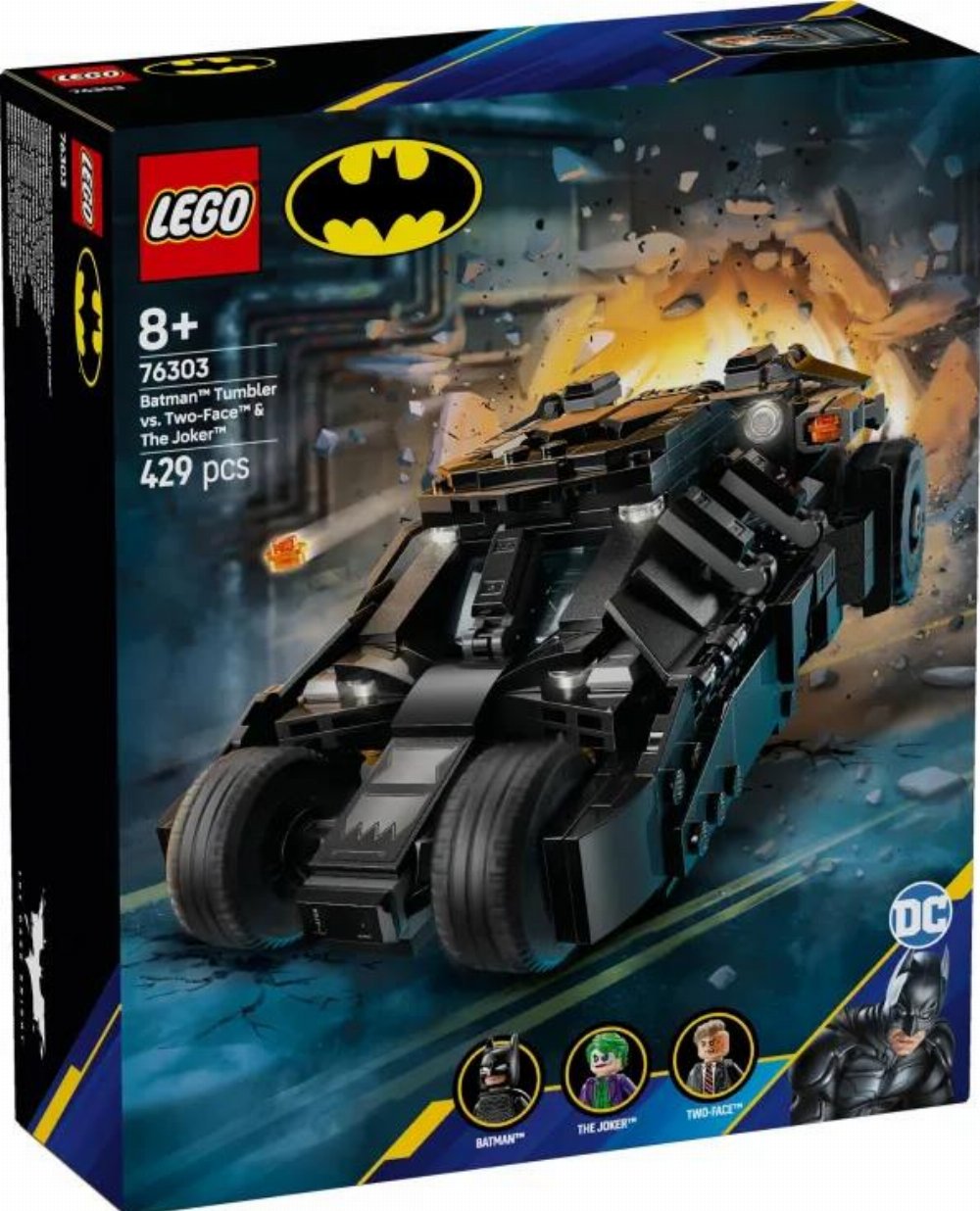 LEGO DC Super Heroes – Batman Tumbler vs Two-Face & The Joker (76303)