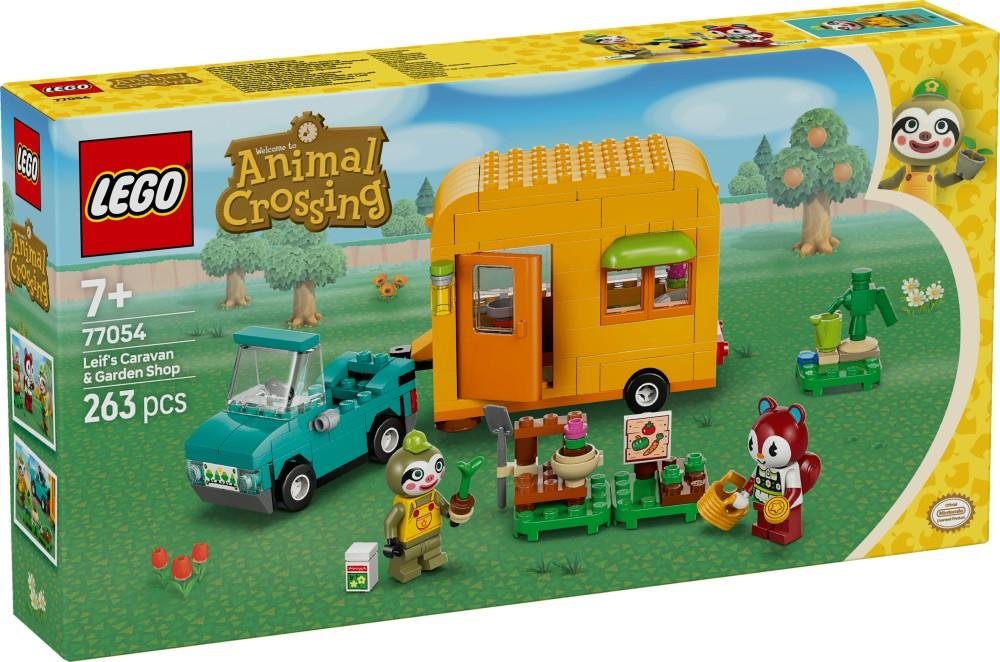 LEGO Animal Crossing – Leif’s Caravan & Garden Shop (77054)