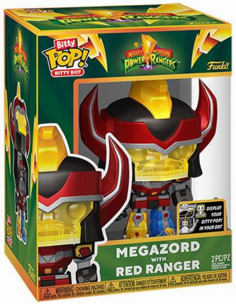 Funko Bitty POP! Bot Power Rangers – Megazord with Red Ranger Φιγούρα