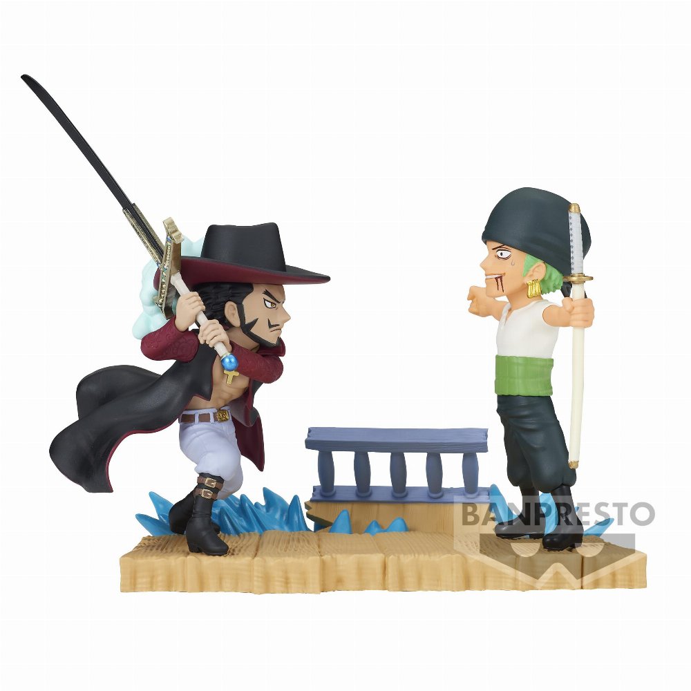 One Piece: WCF Log Stories – Zoro vs Mihawk Φιγούρα Αγαλματίδιο (7cm)