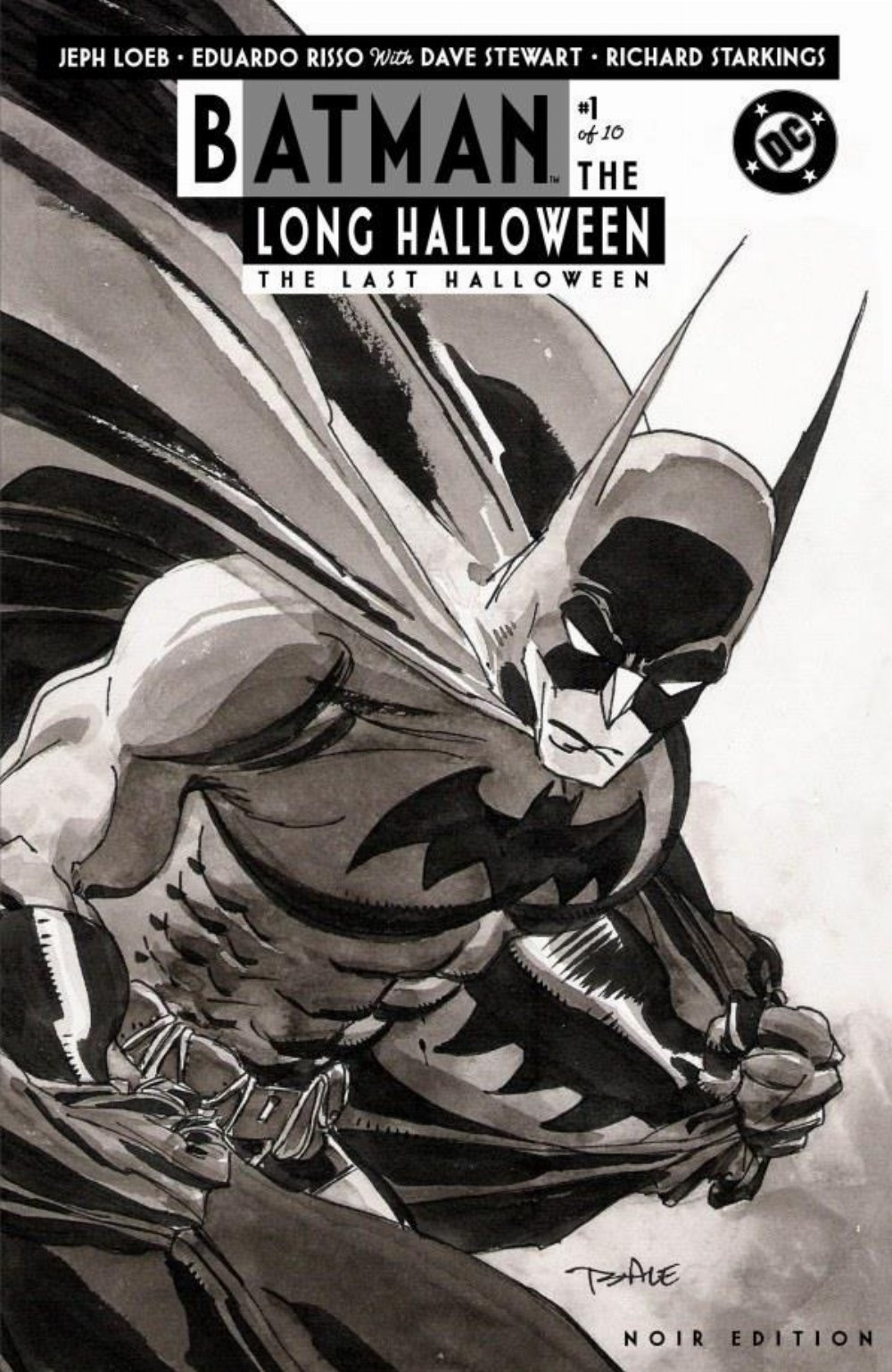 Τεύχος Κόμικ Batman Long Halloween Last Halloween Noir Edition #1