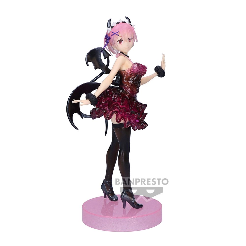 Re: Zero: Clear & Dressy – Ram Φιγούρα Αγαλματίδιο (22cm)