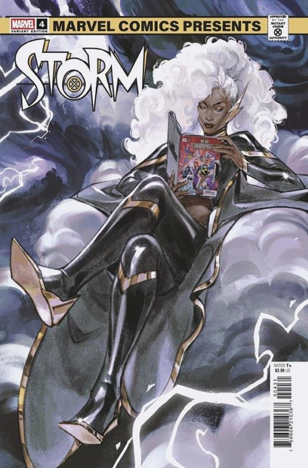 Τεύχος Κόμικ Storm #4 Fong Marvel Comics Presents Variant Cover