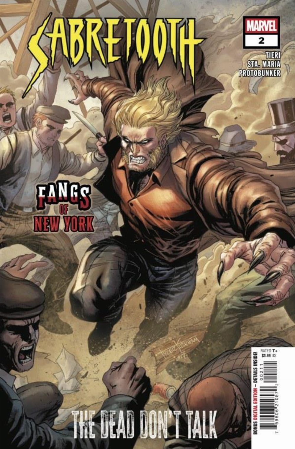 Τεύχος Κόμικ Sabretooth: The Dead Don’t Talk #2 (Of 5)