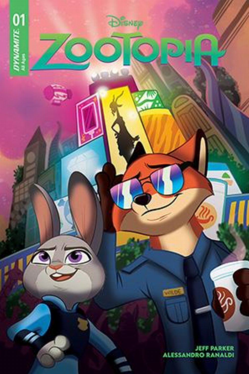Τεύχος Κόμικ Zootopia #1