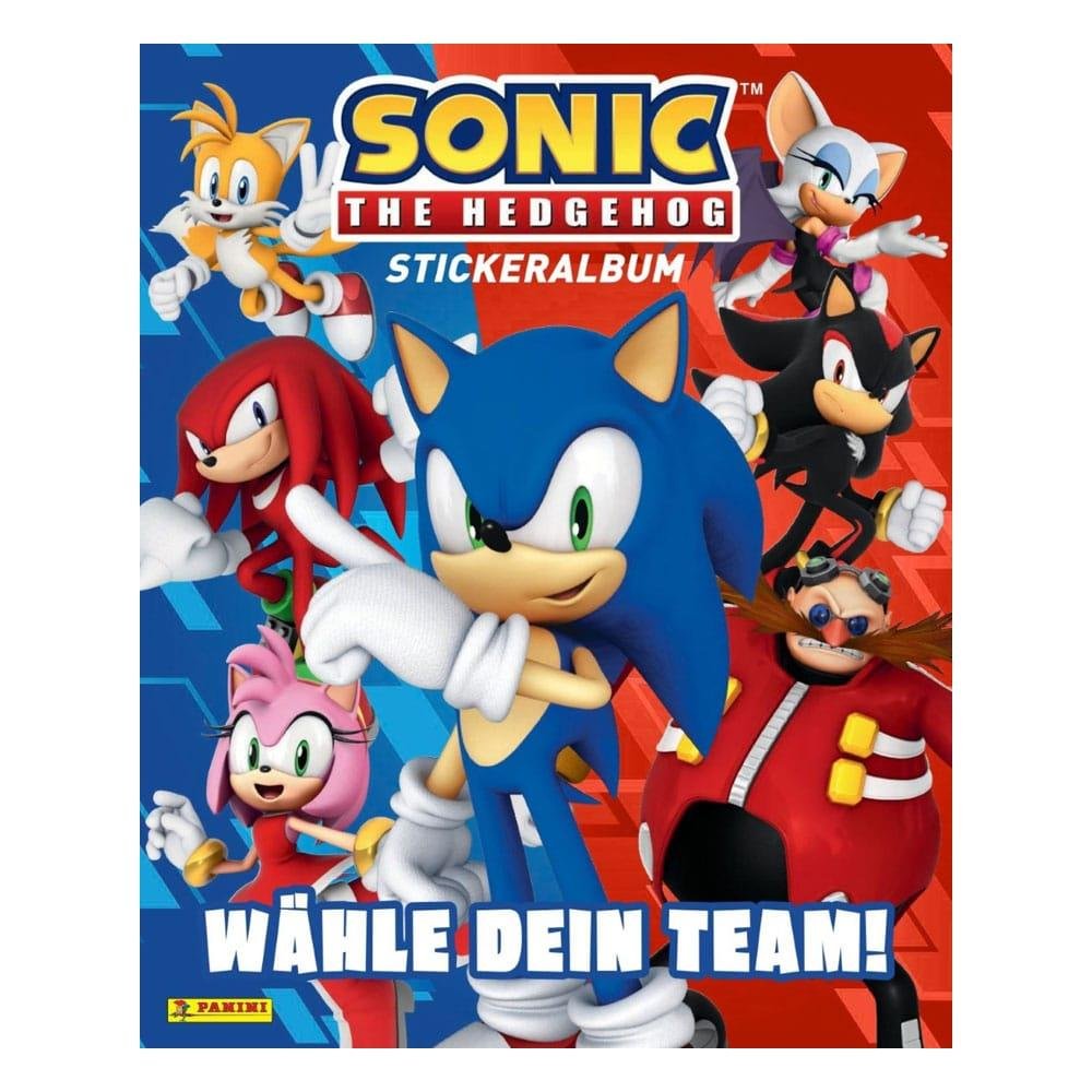 Panini – Sonic the Hedgehog Sticker Collection Άλμπουμ (Γερμανική Έκδοση)