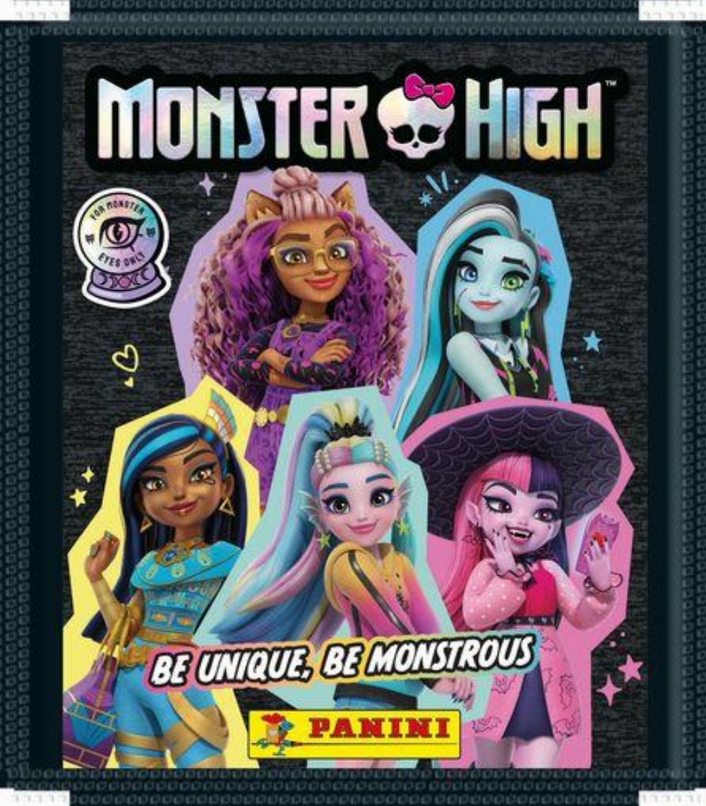 Panini – Monster High Αυτοκόλλητα Booster Φακελάκι