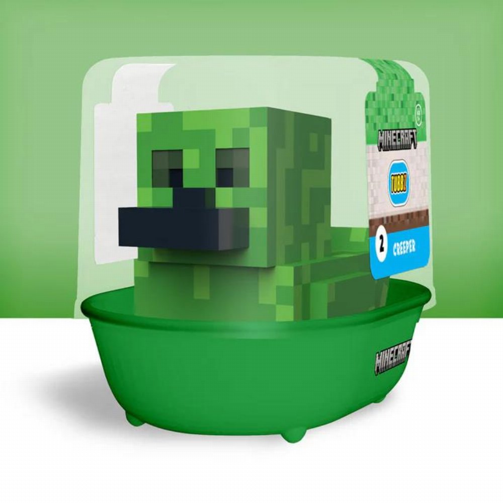 Minecraft First Edition Tubbz – Creeper #2 Φιγούρα Παπάκι Μπάνιου (10cm)