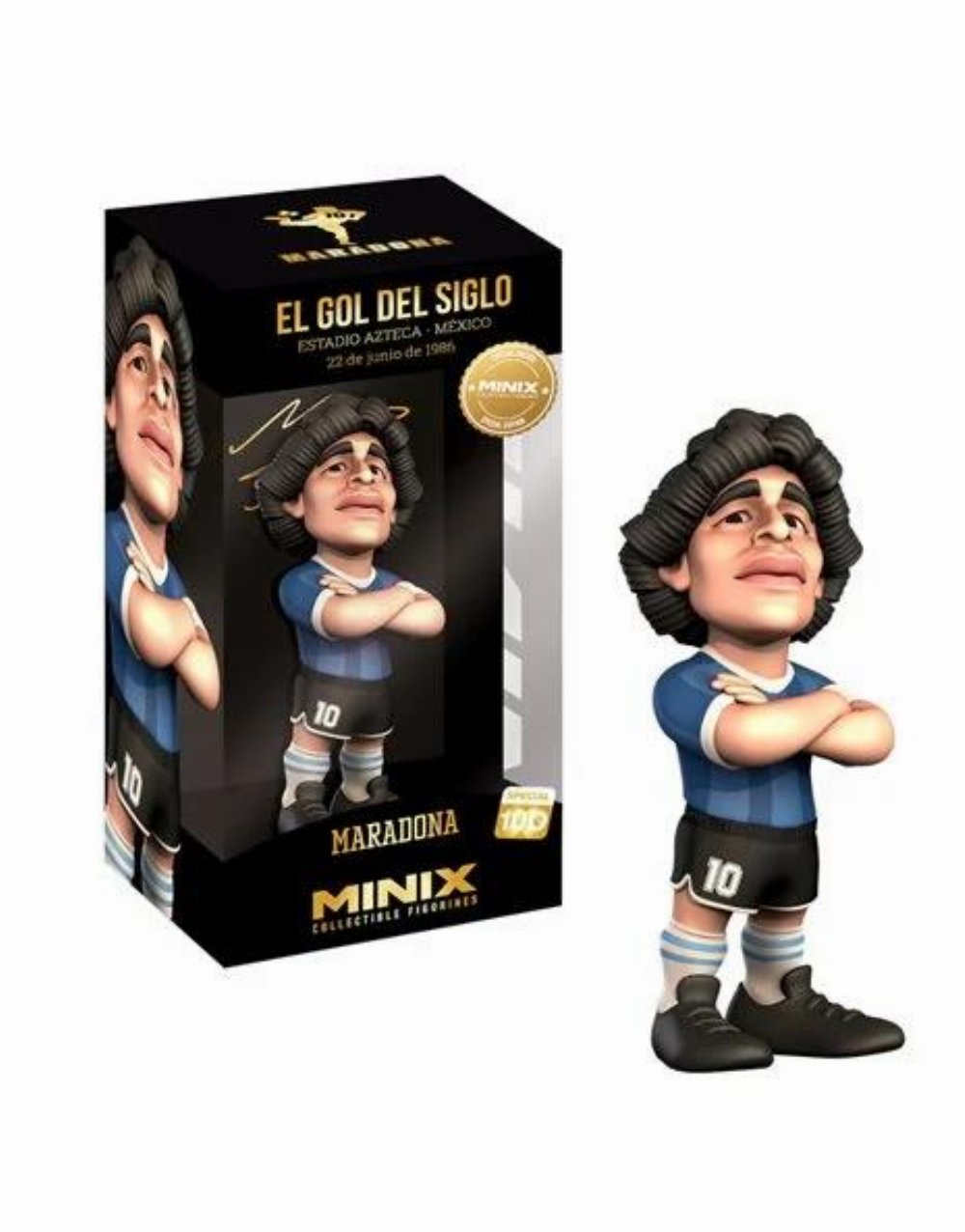 Football Legends: Minix – Diego Maradona (Special Edition) #100 Φιγούρα Αγαλματίδιο (12cm)