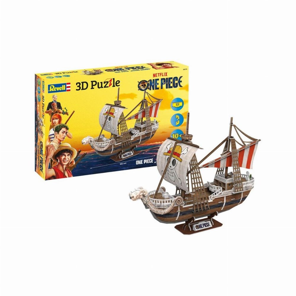 Παζλ 3D 112 κομμάτια – One Piece: Going Merry