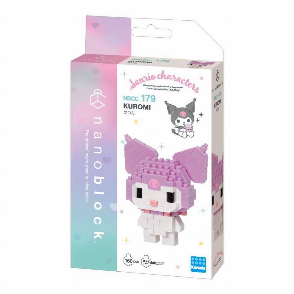 Sanrio: Hello Kitty – Kuromi Nanoblock (5cm)