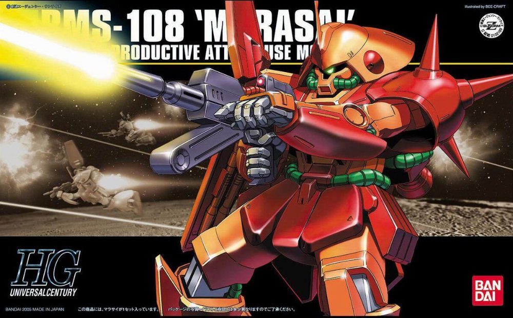 Mobile Suit Gundam – High Grade Gunpla: RMS-108 Marasai 1/144 Σετ Μοντελισμού
