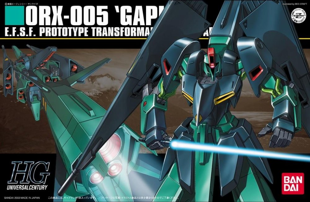 Mobile Suit Gundam – High Grade Gunpla: ORX-005 Gaplant 1/144 Σετ Μοντελισμού