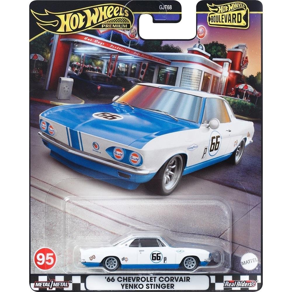 Hot Wheels Premium: Boulevard – ’66 Chevrolet Corvair Yenko Stinger (HRT69)