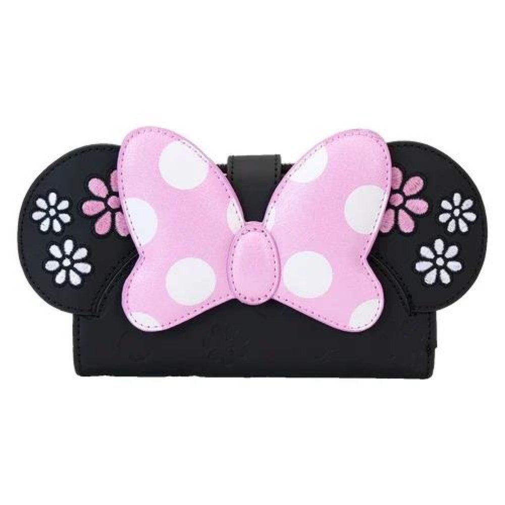 Loungefly – Disney: Minnie Floral Rock the Dots Αυθεντικό Πορτοφόλι