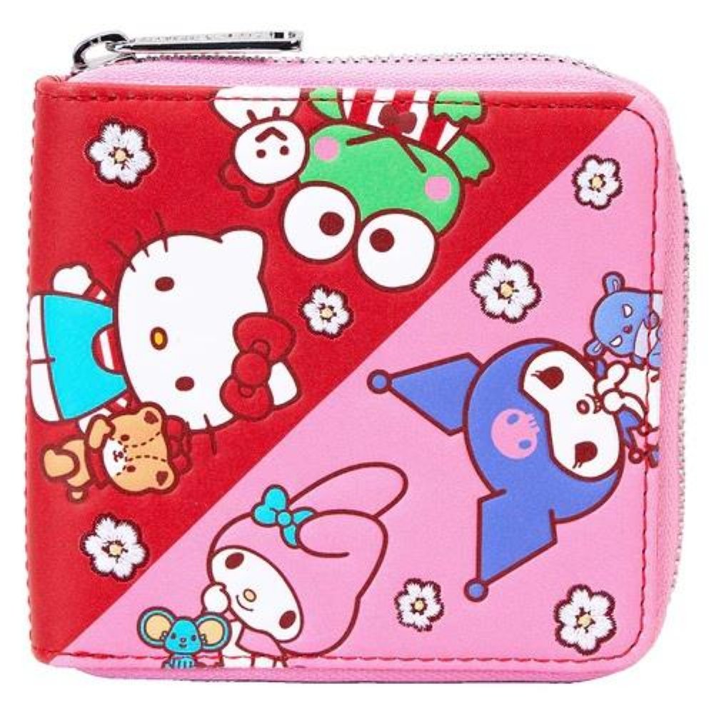 Loungefly – Sanrio: Hello Kitty & Friends Color Block Αυθεντικό Πορτοφόλι