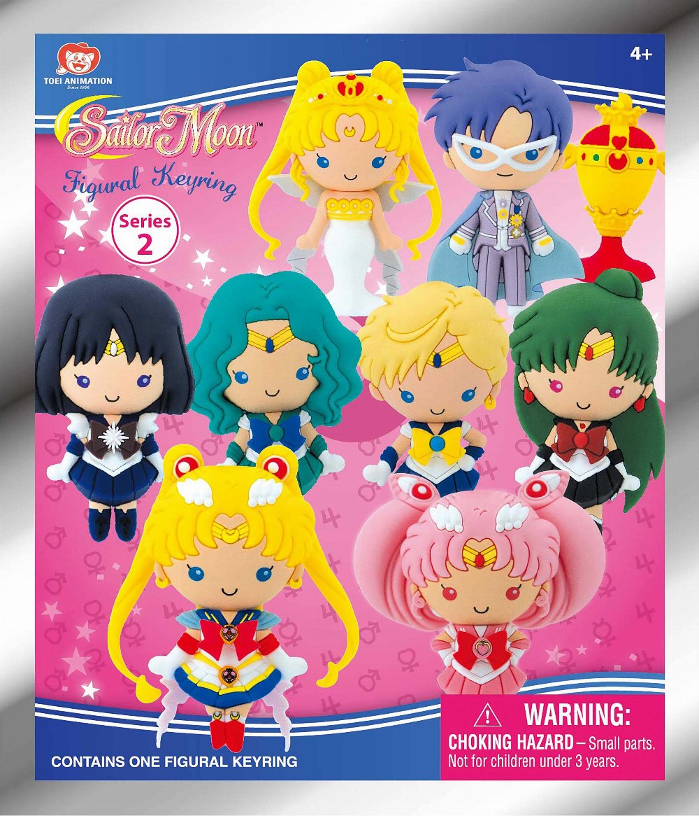 Sailor Moon – Bag Clip Φιγούρα (Τυχαίο Περιεχόμενο)