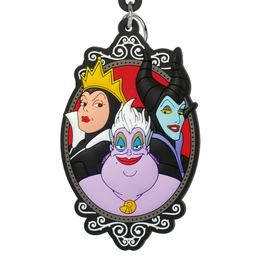 Disney Villains – Evil Queen, Ursula, Maleficent Bag Clip Μπρελόκ