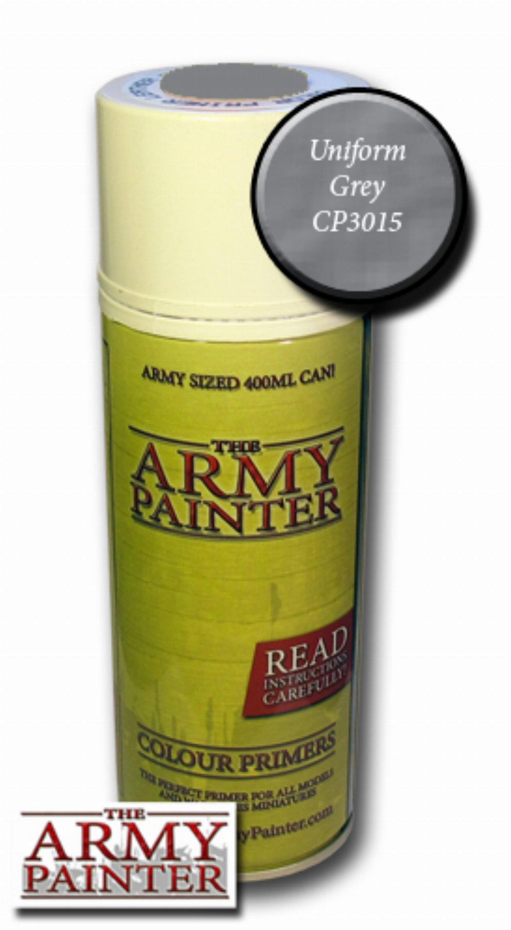 The Army Painter – Colour Primer Uniform Grey Χρώμα Μοντελισμού (400ml)