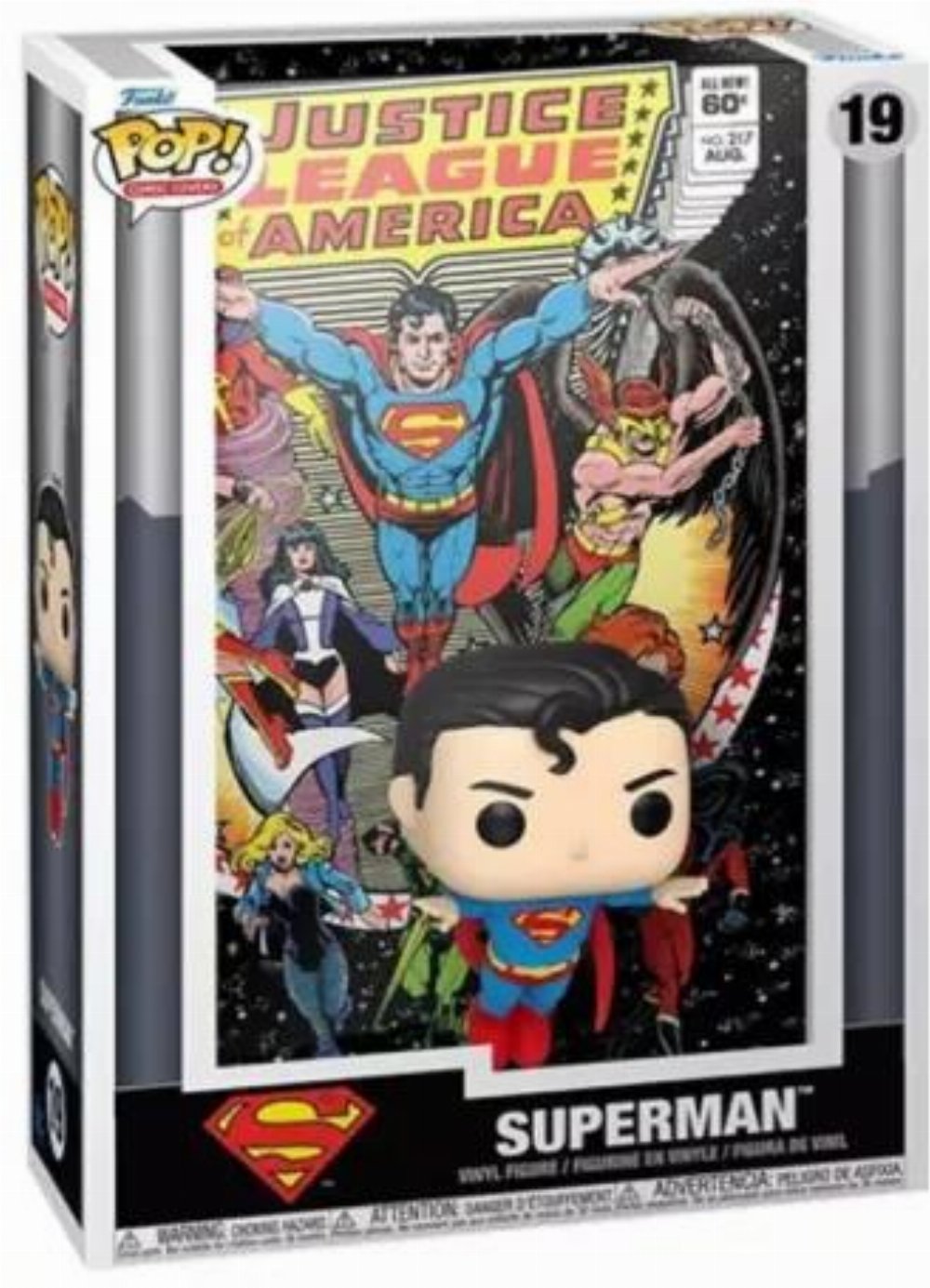 Φιγούρα Funko POP! Comic Covers: DC Comics – Justice League of America – Superman #19