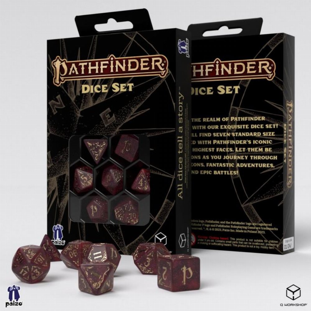 Σετ Ζάρια – Pathfinder: Avistan Dice Set