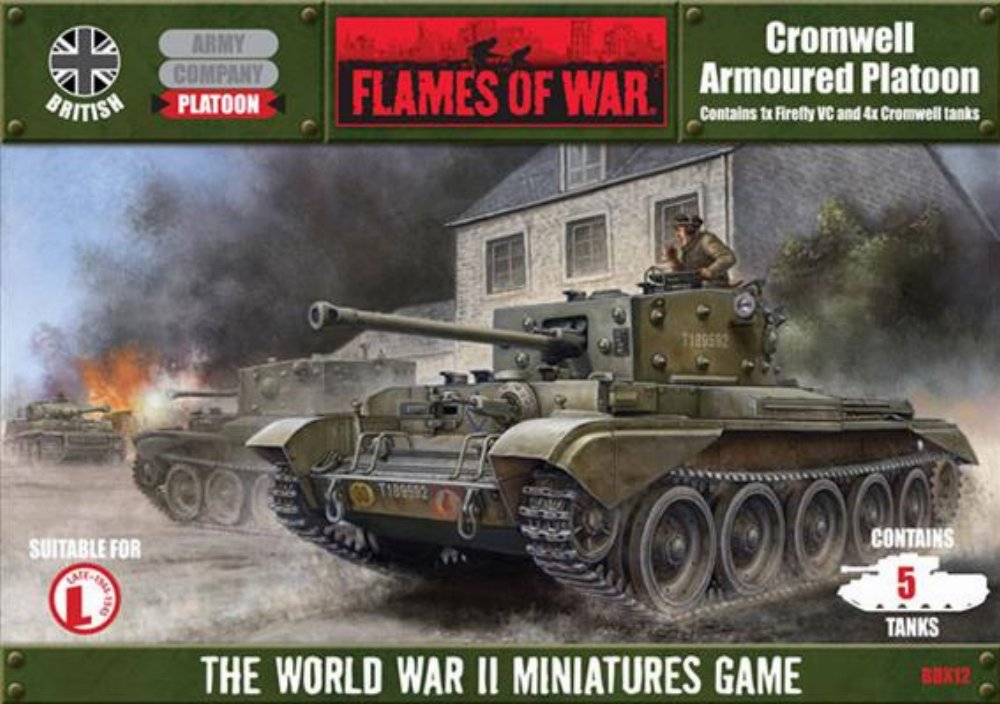 Flames of War – Cromwell Armoured Platoon