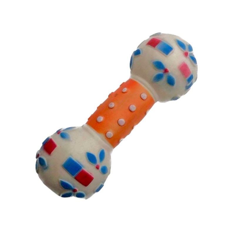Παιχνίδι σκύλου Latex βαράκι μασητικό – 19×7.2cm – 12pcs – 550286