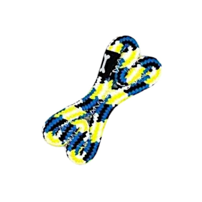 Παιχνίδι σκύλου κόκκαλο από σχοινί – 15cm – 12pcs – 550502