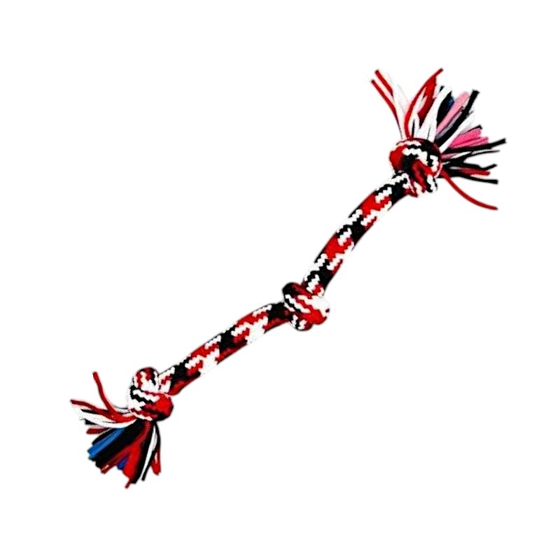 Παιχνίδι σκύλου σχοινί με κόμπους – 45cm – 12pcs – 550512