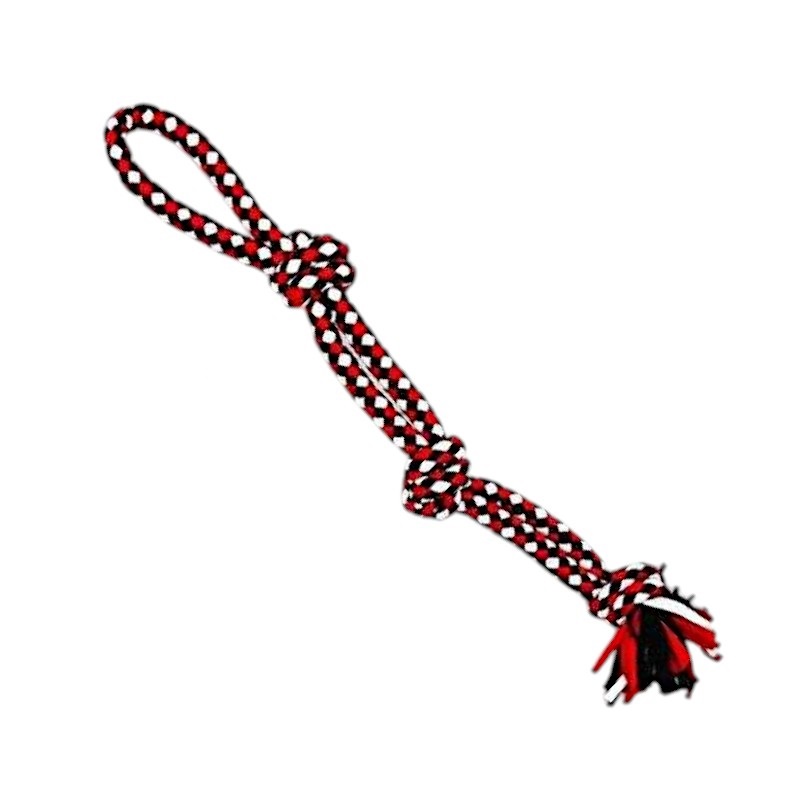Παιχνίδι σκύλου σχοινί με κόμπους – 50cm – 12pcs – 550518